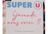 Ouverture du nouveau magasin Super U à Yaoundé au Cameroun